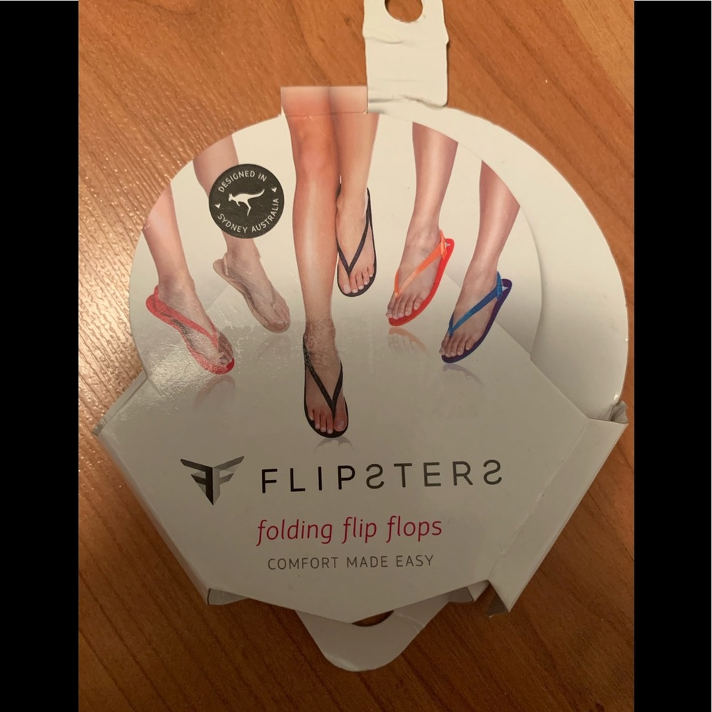 New Champagne Folding Flip Flops